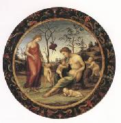 Giovanni Sodoma, Sacred and Profane Love with Anteros,Eros and Two Other Cupids (mk05)